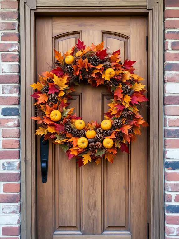 seasonal decorative wreath creations