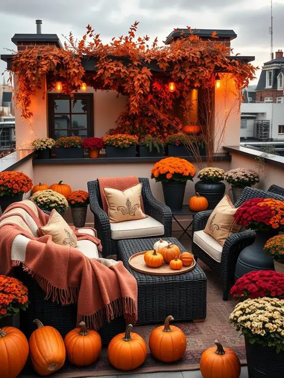 seasonal foliage and plants