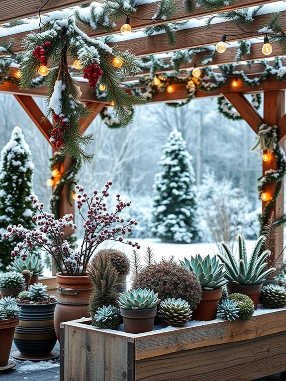 seasonal plant arrangement ideas