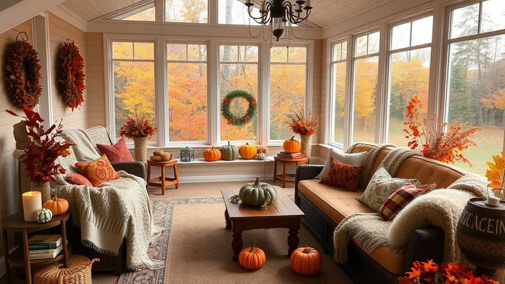 seasonal sunroom decor tips