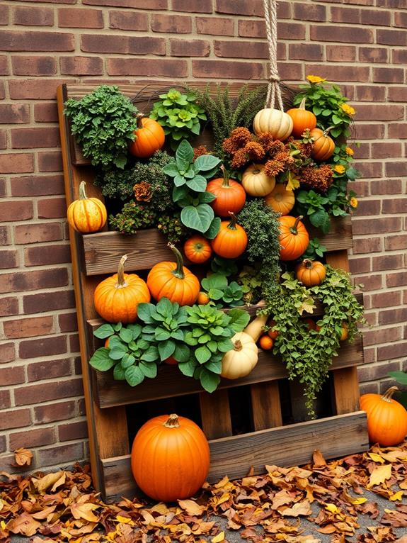 seasonal vertical garden design