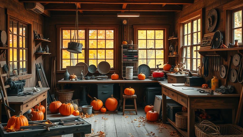 seasonal workshop decor considerations