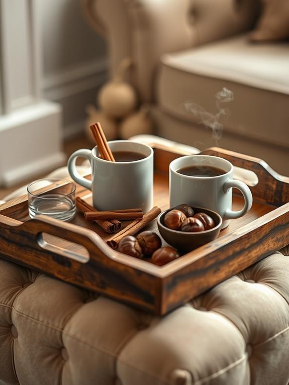 serve cozy hot beverages