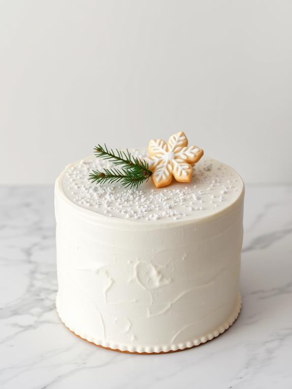 simple seasonal snow aesthetics
