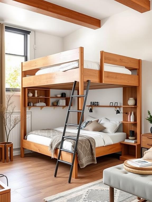 space saving elevated sleeping