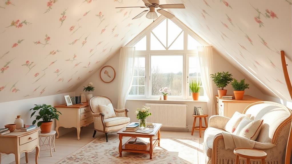 spring attic decor considerations