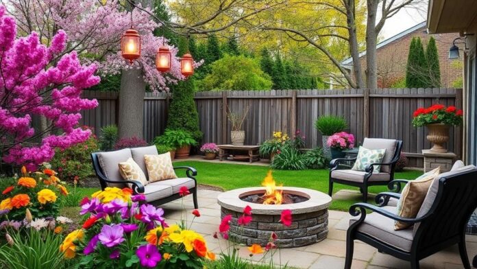 spring backyard decor inspiration