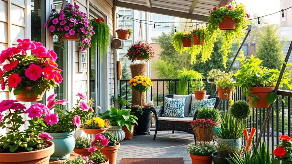 spring balcony garden decor considerations