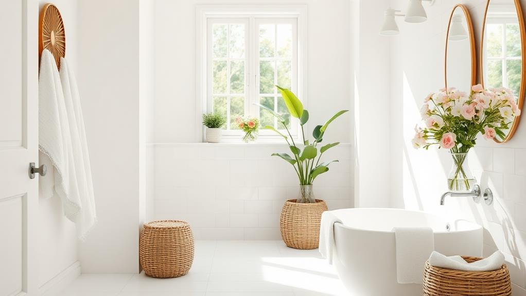 spring bathroom decor considerations