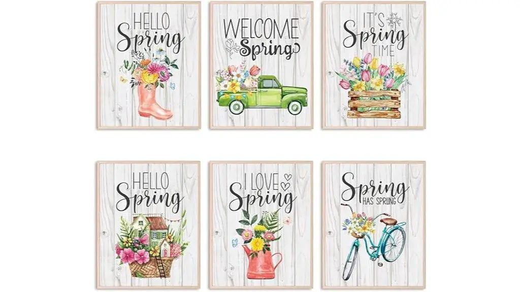 spring canvas wall art