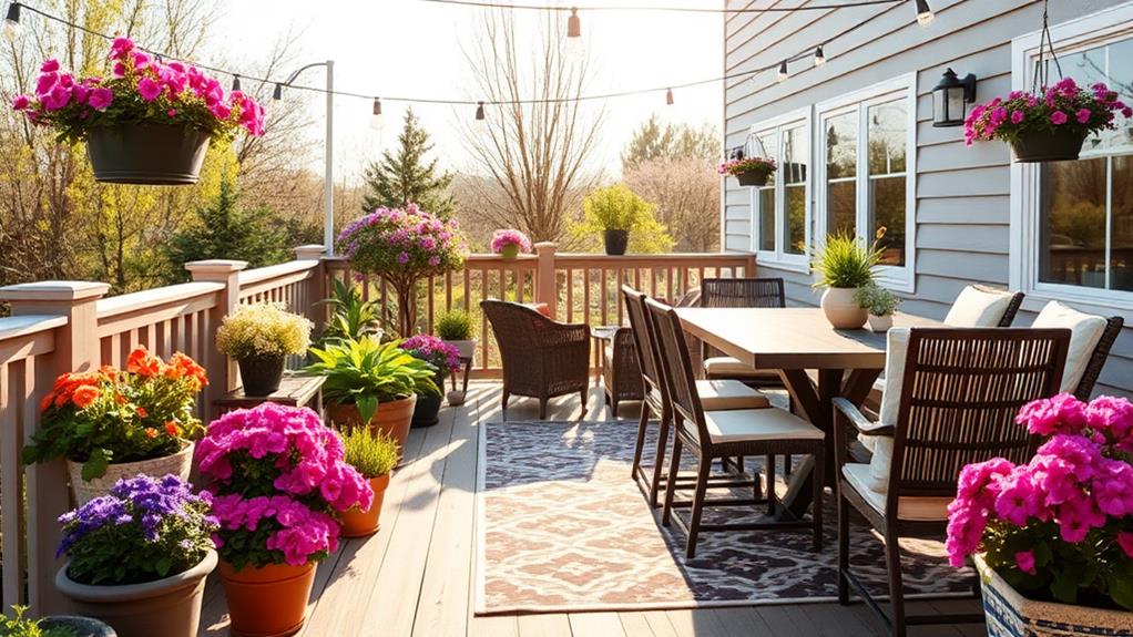 spring deck decor considerations