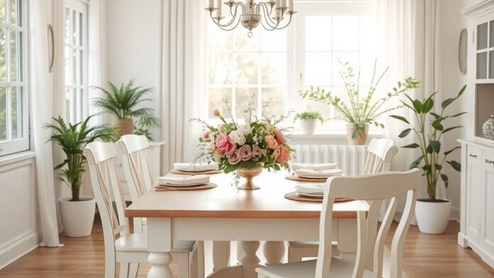 spring dining room refresh