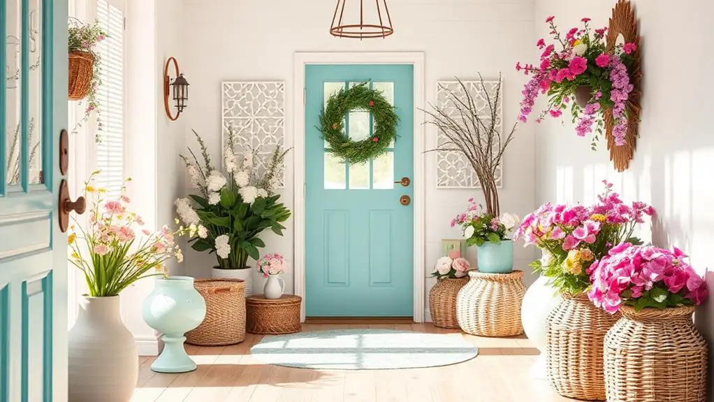 spring entryway decor tips