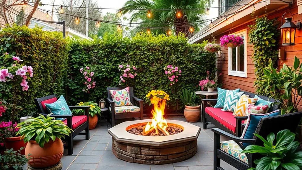 spring fire pit decor tips