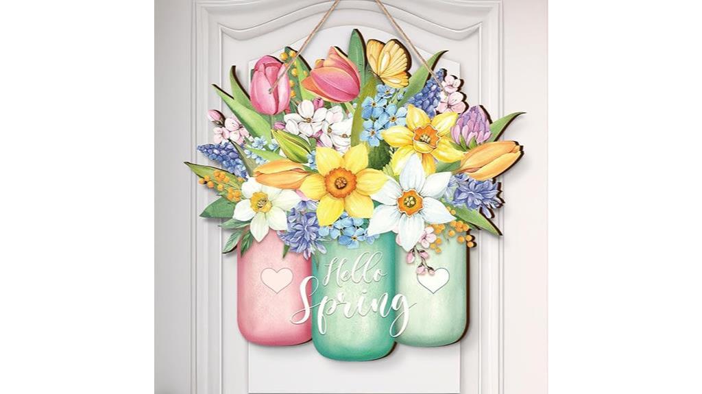 spring flower home decor