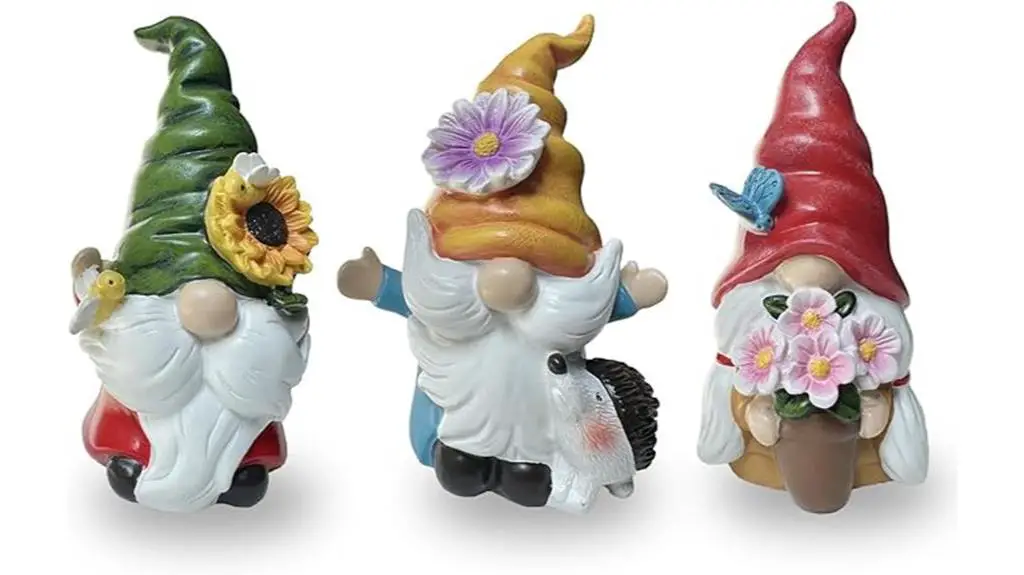 spring gnome decor set