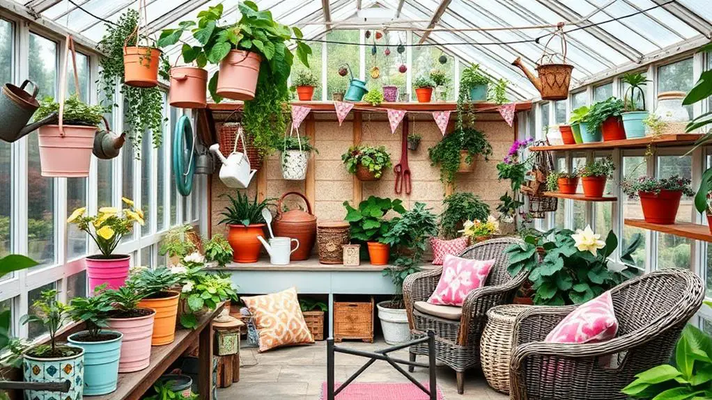 spring greenhouse decor considerations