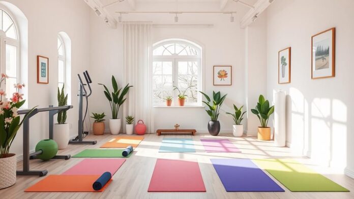 spring home gym decor ideas