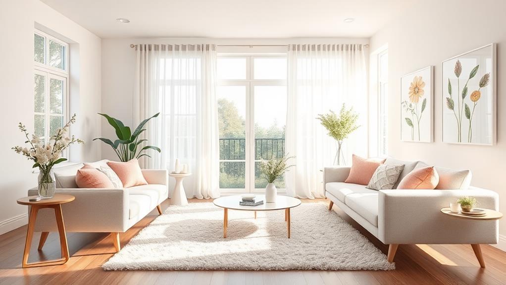 spring living room decor tips