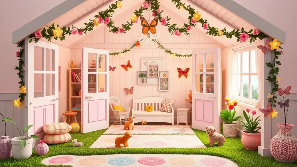 spring playhouse decor considerations