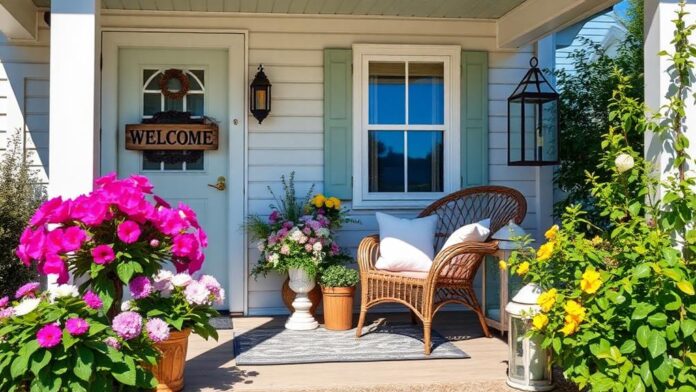 spring porch decor ideas