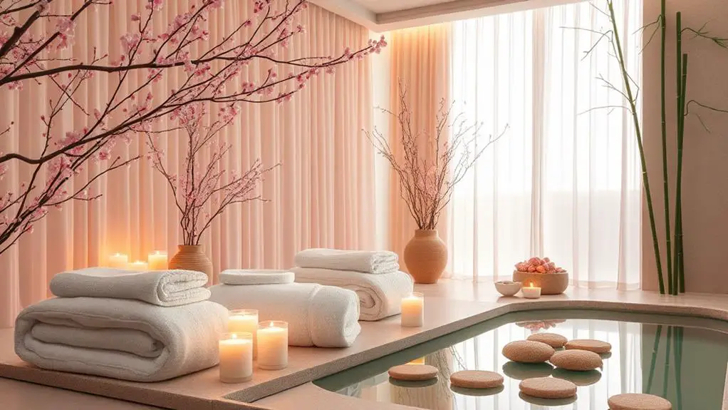 spring spa decor considerations