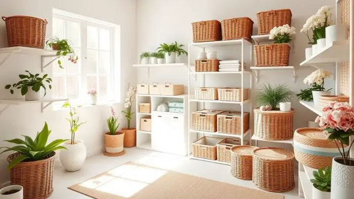 spring storage room makeover ideas