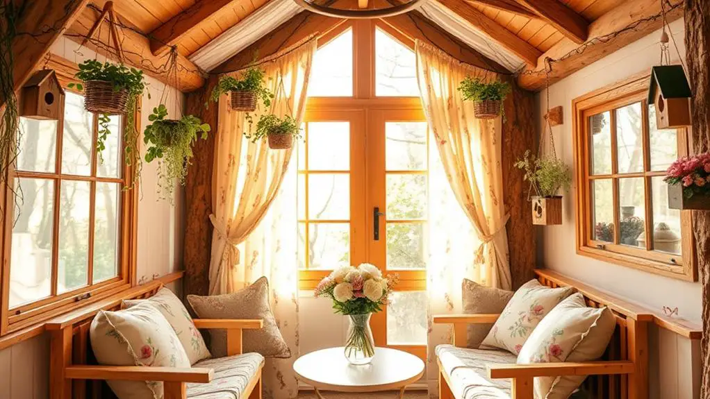 spring treehouse decor considerations