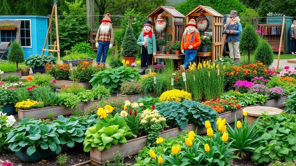 spring vegetable patch decor factors