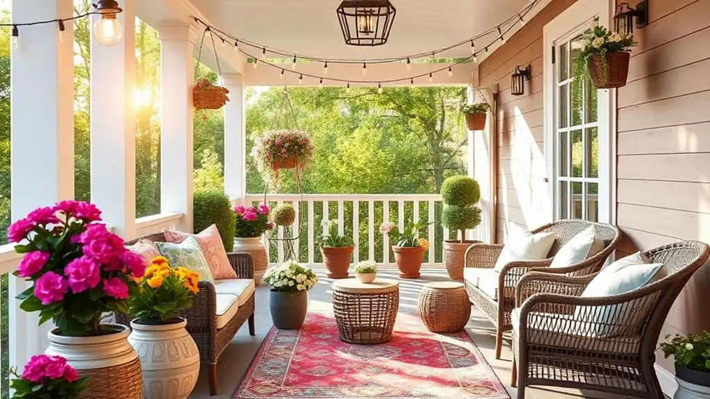 spring veranda decor considerations