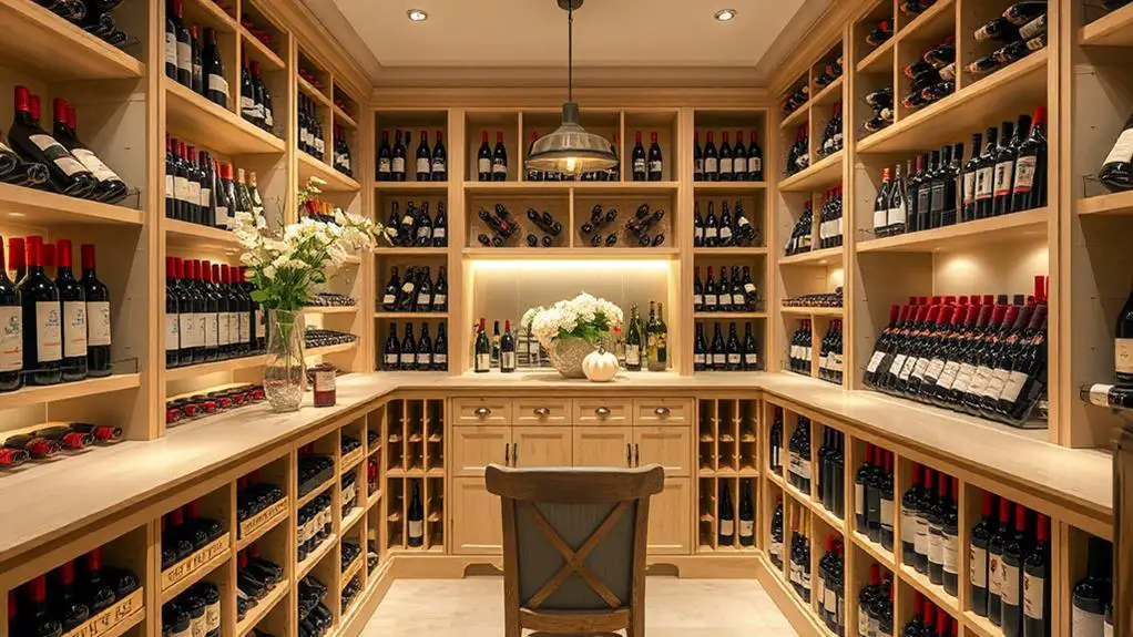 spring wine cellar decor tips