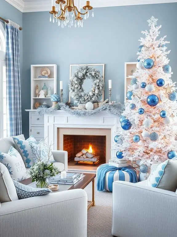 stylish seaside holiday decor