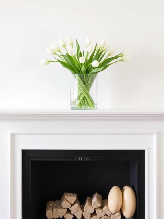 stylish simple easter decor