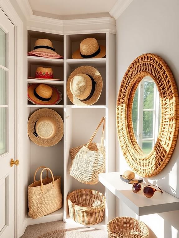 summer accessories organization tips