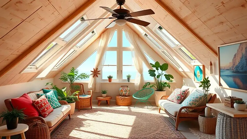 summer attic decor considerations