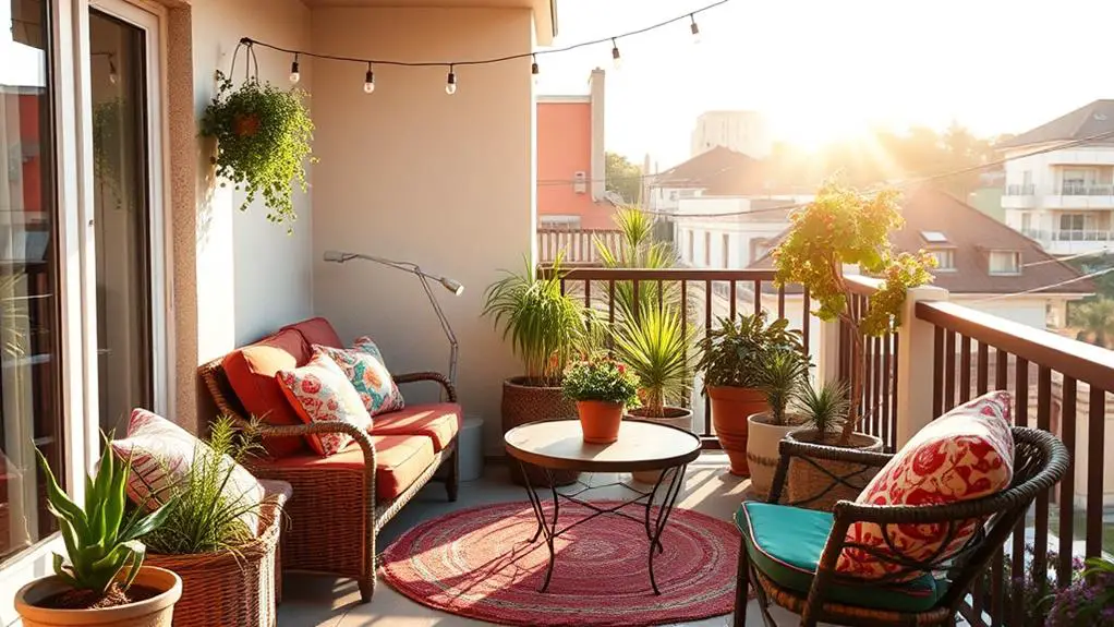 summer balcony decor considerations