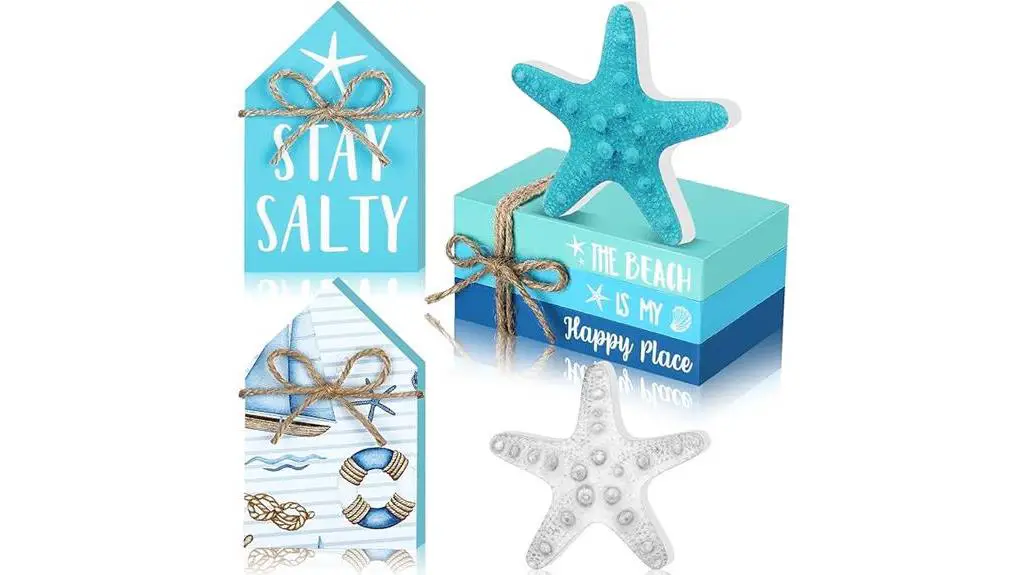 summer beach decor set