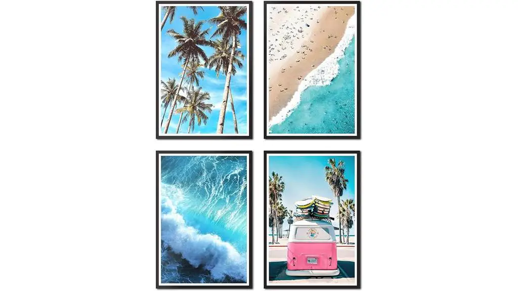 summer beach wall art