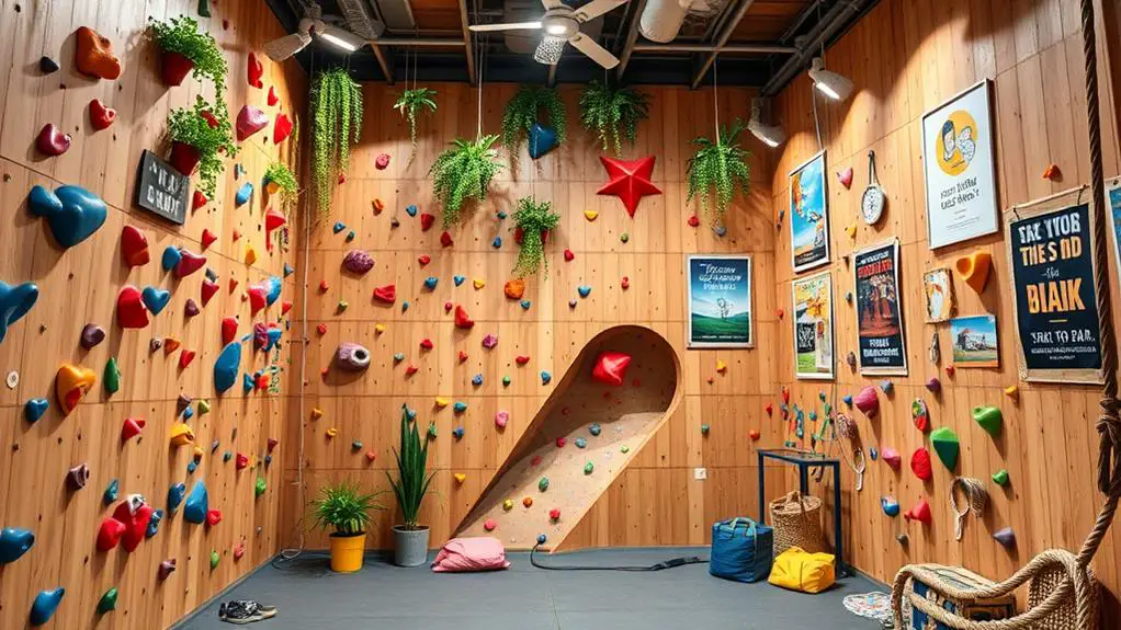 summer climbing wall decor tips