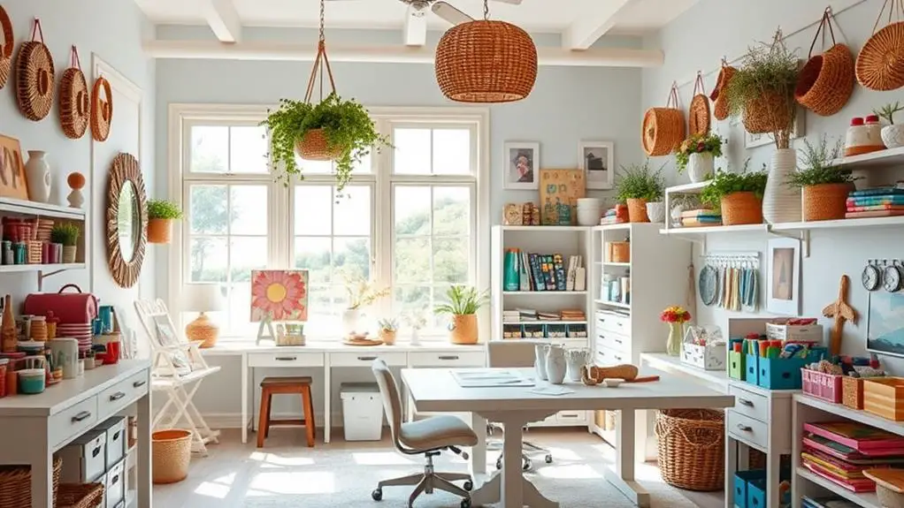 summer craft room decor tips