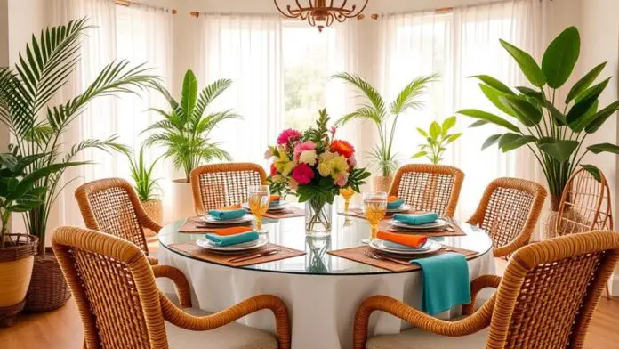 summer dining room refresh