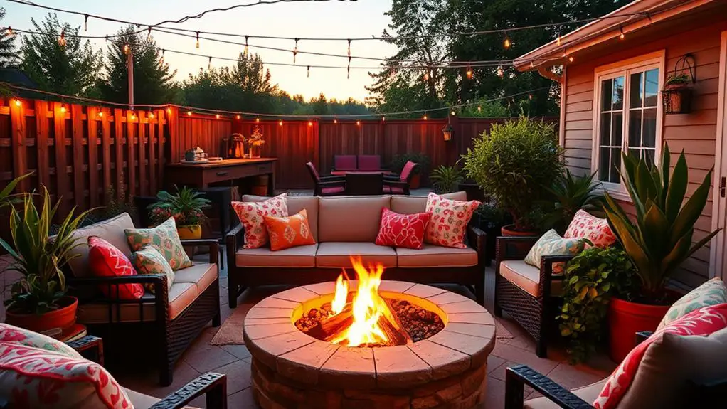 summer fire pit decor tips