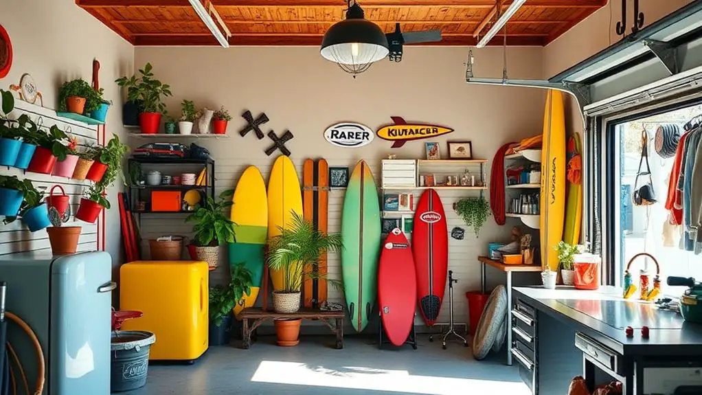 summer garage decor considerations