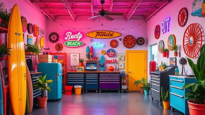 summer garage decor ideas