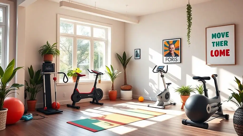 summer home gym decor tips