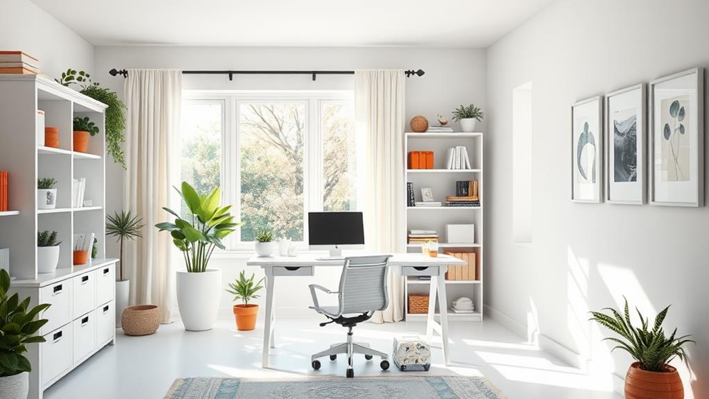 summer home office decor tips