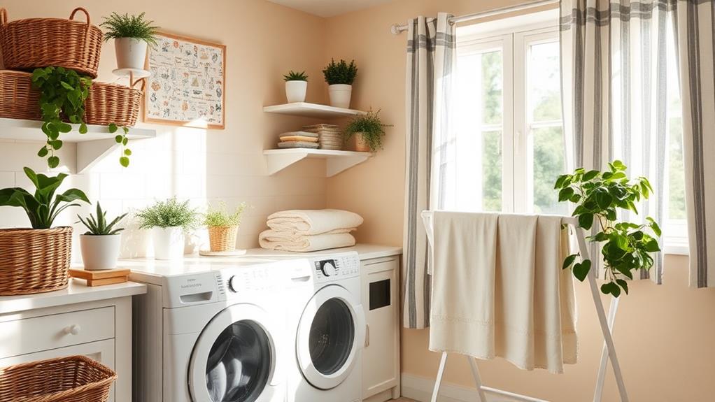 summer laundry room decor tips