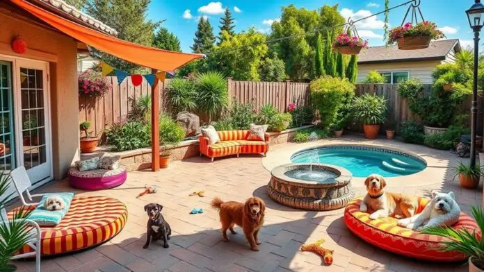 summer pet area decor ideas