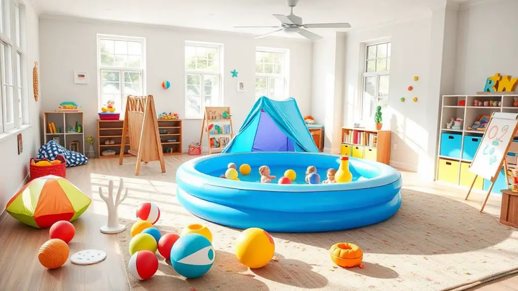 summer playroom decor considerations