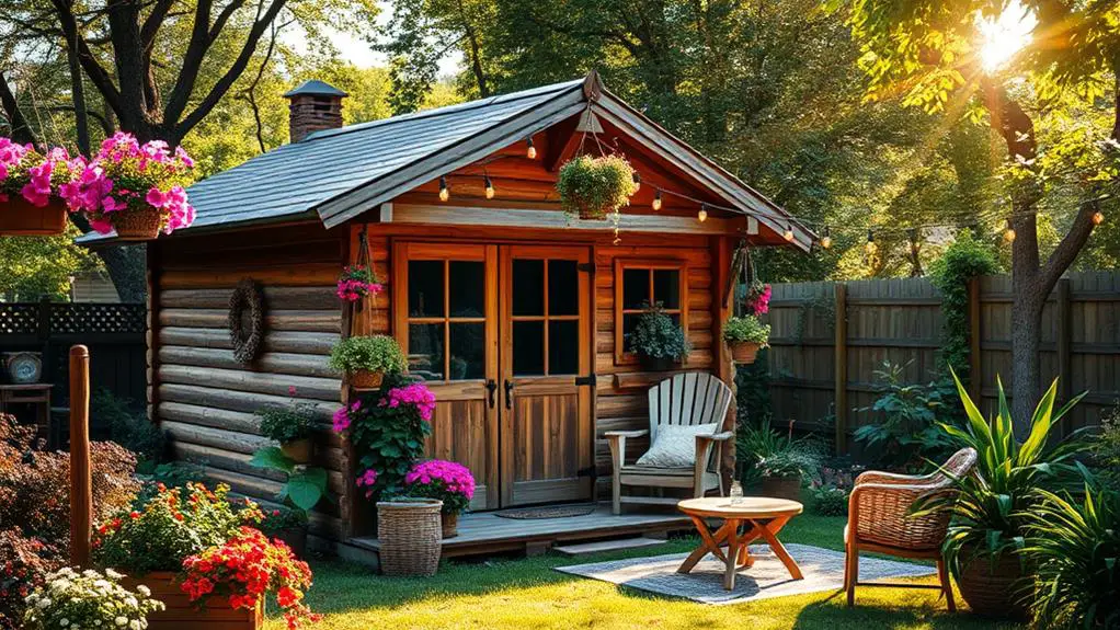 summer shed decor considerations